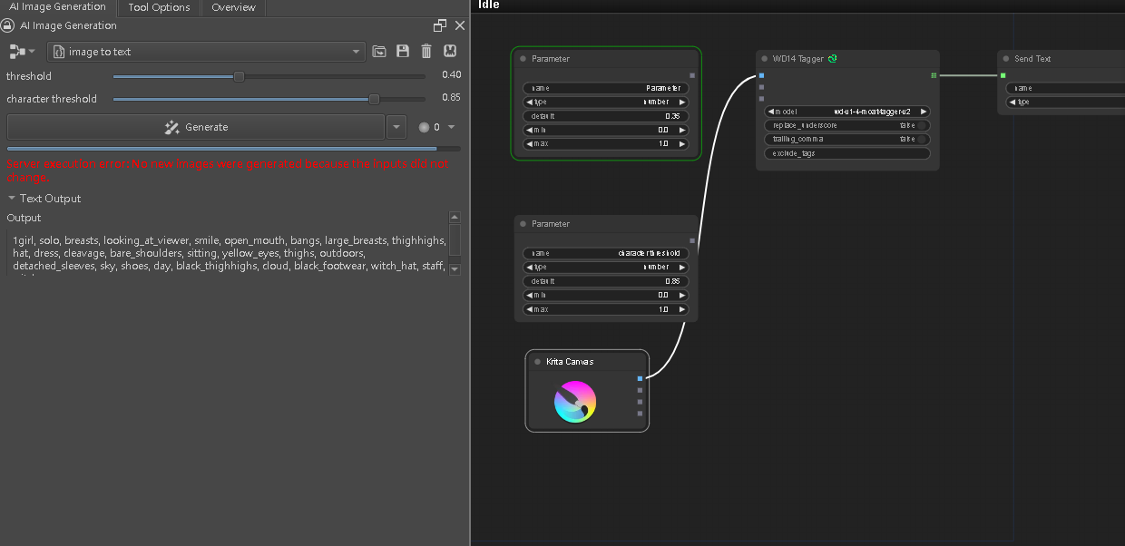 [Krita AI] image to text